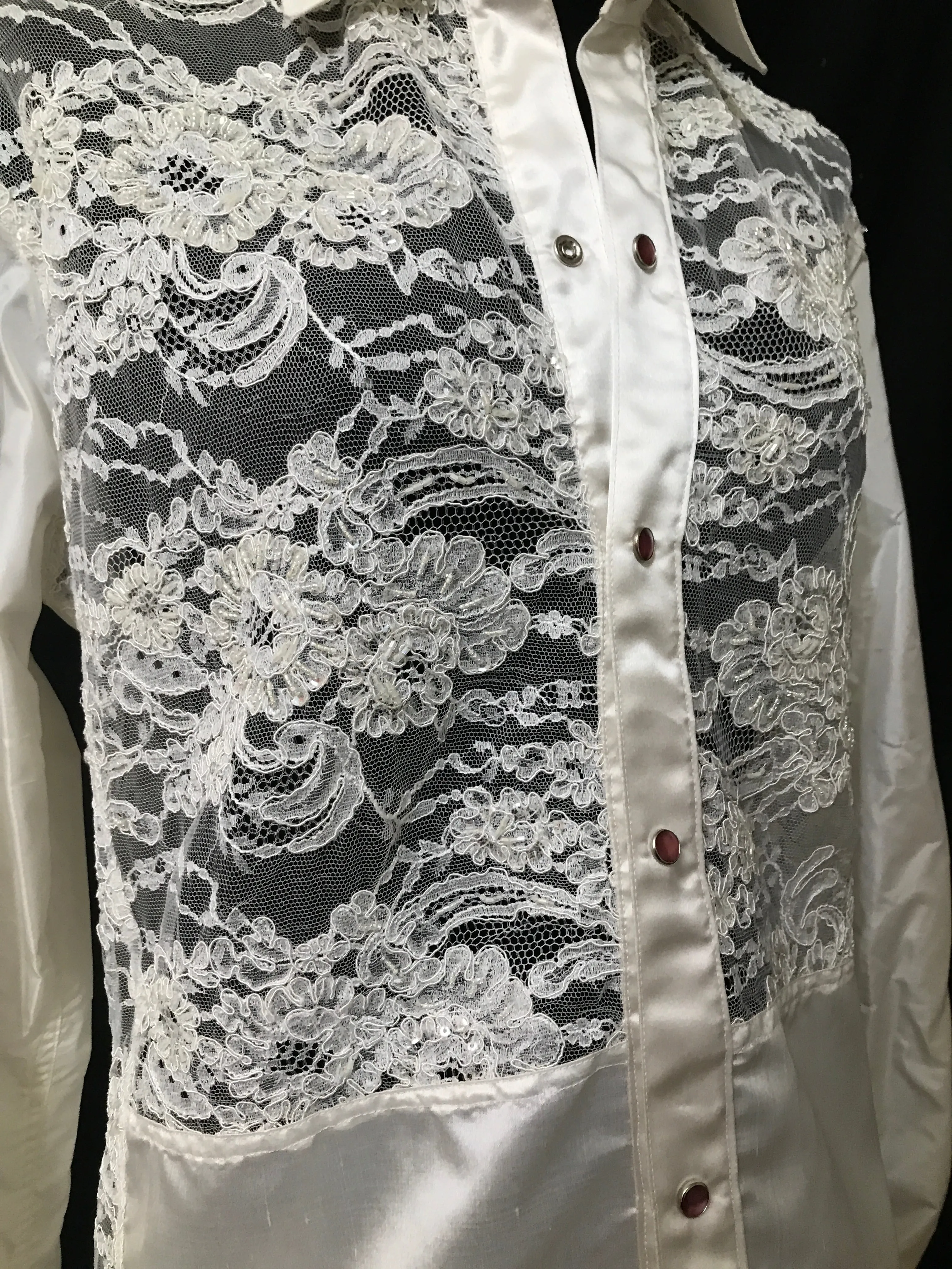 Shirt 1103: Oliver Gregory "Bridal Shirt" size L