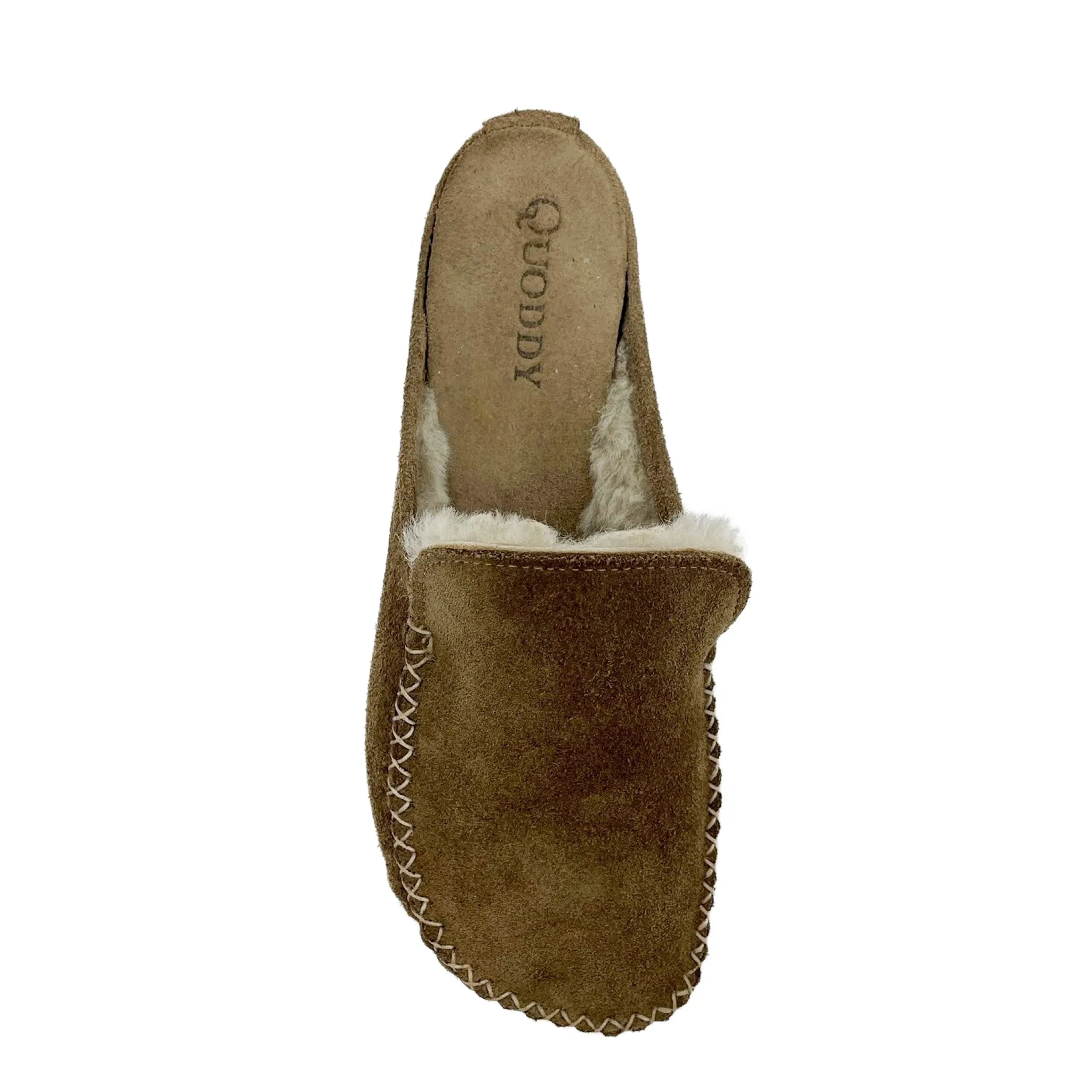 Women's Scuff ESQ Slipper: Mushroom Suede